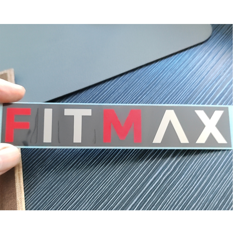 銀色紅色pet標牌定制